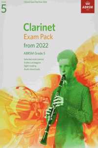 Clarinet Exam Pack from 2022, ABRSM Grade 5