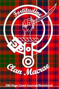 Clan 200 Page Lined Journal/Notebook