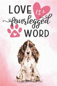 Love Is a Four Legged Word