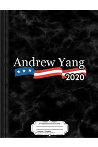 Andrew Yang for President 2020 Composition Notebook
