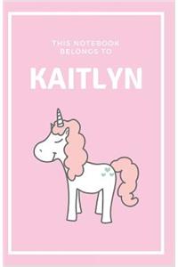 Kaitlyn's Notebook