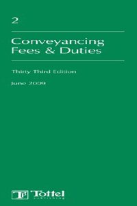 Lawyers Costs and Fees: Conveyancing Fees and Duties