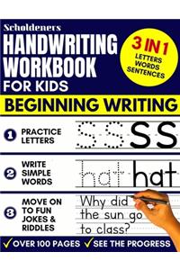 Handwriting Workbook for Kids
