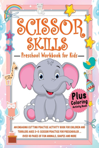 Scissor Skills Activity Book for Kids