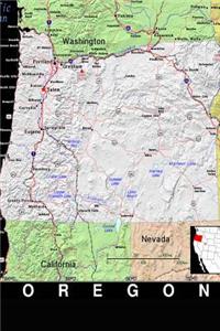 The Map of the State of Oregon Journal