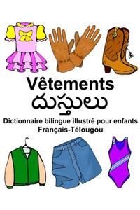 Français-Télougou Vêtements Dictionnaire bilingue illustré pour enfants