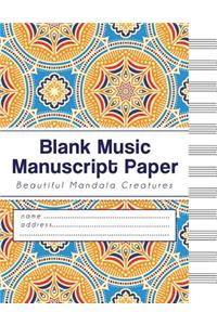 Blank Music Manuscript Paper