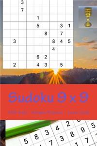 Sudoku 9 X 9 - 250 Anti - Knight Puzzles - Level Gold