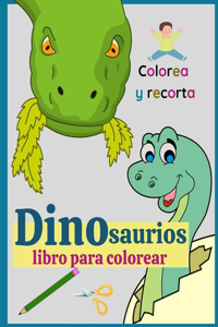 Dinosaurios libro para colorear