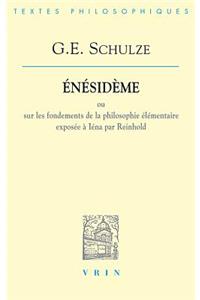 Gottlob Ernst Schulze: Enesideme