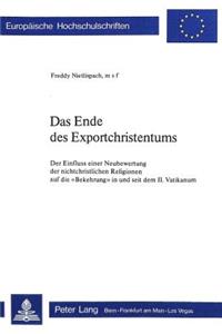 Das Ende des Exportchristentums