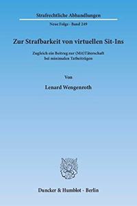 Zur Strafbarkeit Von Virtuellen Sit-Ins
