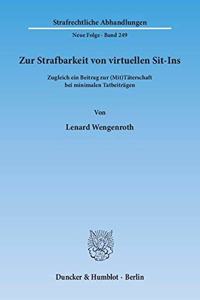 Zur Strafbarkeit Von Virtuellen Sit-Ins