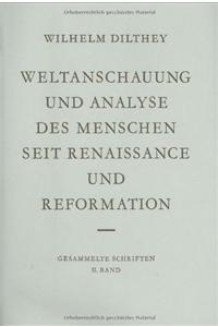 Wilhelm Dilthey-Gesammelte Schriften