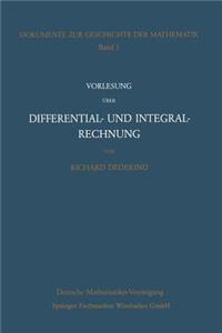 Vorlesung über Differential- und Integralrechnung 1861/62