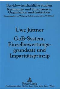 Gob-System, Einzelbewertungsgrundsatz Und Imparitaetsprinzip
