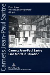 Carnets Jean-Paul Sartre