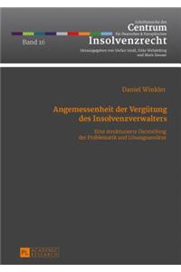 Angemessenheit der Verguetung des Insolvenzverwalters