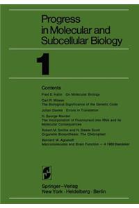 Progress in Molecular and Subcellular Biology