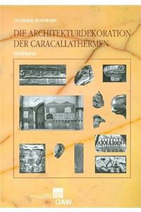Die Architekturdekoration Der Caracallathermen