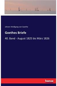 Goethes Briefe