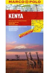 Kenya Marco Polo Map