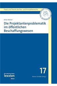 Die Projektantenproblematik Im Offentlichen Beschaffungswesen
