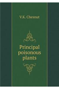 Principal Poisonous Plants