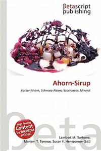 Ahorn-Sirup