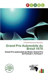 Grand Prix Automobile Du Br Sil 1978