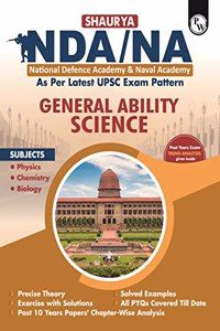 PW NDA/NA Science Book, NDA/NA Book for General Ability Science, Shaurya General Ability Science for NDA/NA 2023 by Physics Wallah