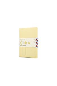 Moleskine Postal Notebook - Large Frangipane Yellow