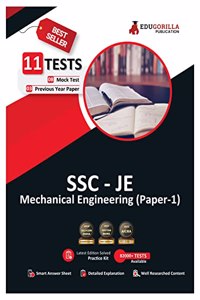 SSC JE Mechanical Book 2024 (Paper 1) - 8 Full Length Mock Tests and 3 Previous Year Papers (2200 Solved Objective Questions) with Free Access to Online Tests