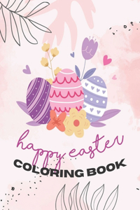 Happy Easter Coloring Book