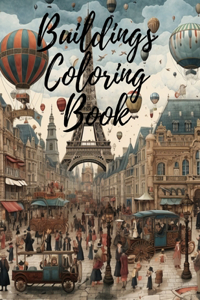 Buildings Coloring Book