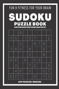 Sudoku Book For Certified Registered Nurse Anesthetist Medium