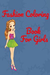Fashion Coloring Book for girls