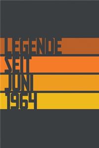 Legende seit Juni 1964