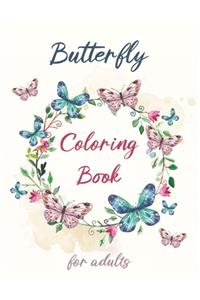 Butterfly Coloring book for Adults