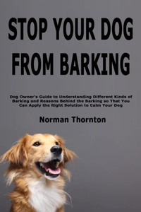 Stop Your Dog from Barking