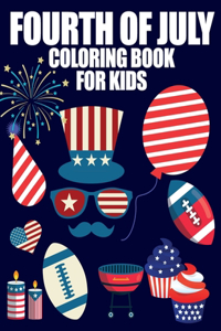 Fourth Of July Coloring Book For Kids