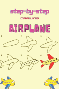 Step By Step Drawing Airplane