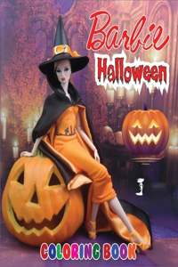 Barbie Halloween Coloring Book