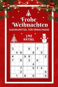 Frohe Weihnachten - Sudokurätsel für Erwachsene