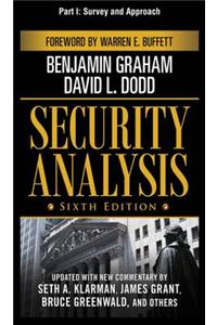 Security Analysis, Sixth Edition, Part I - Survey and Approach
