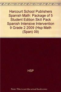 Hsp MatemÃ¡ticas (C) 2009: Intensive Intervention Kit Student Skill Pack, 5-Pack Grade 2 2009