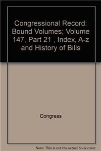 Congressional Record (Bound Volumes)