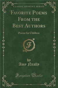 Favorite Poems from the Best Authors