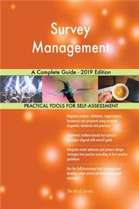 Survey Management A Complete Guide - 2019 Edition