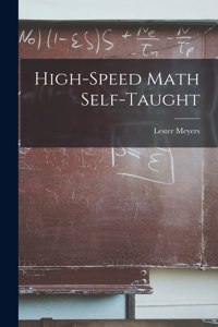 High-speed Math Self-taught